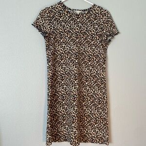 American Eagle Women’s Midi Cheetah Print Dress